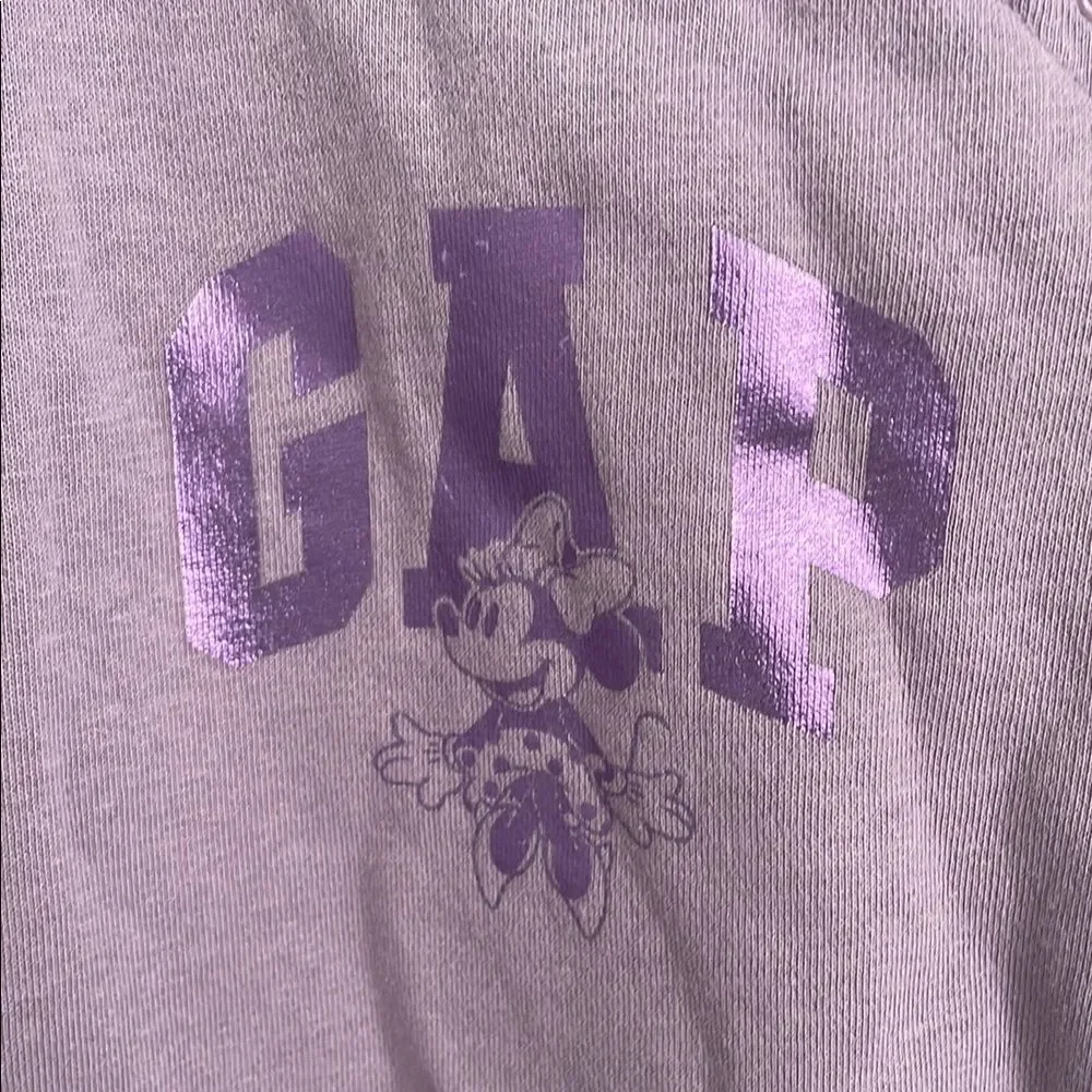 Two footies GAP Purple and dog One Piece with Hood 6-12months